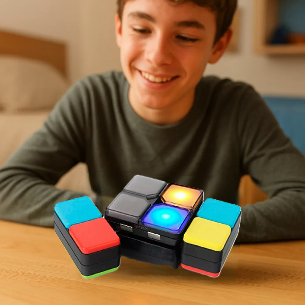 Cubo puzzle electrónico musical